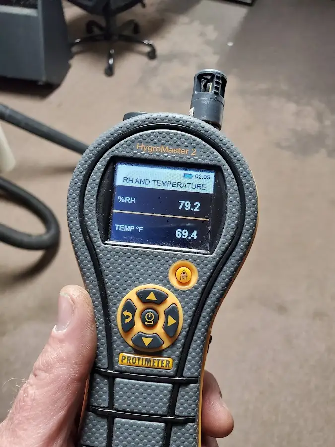 Moisture meter humidity assessment for Fire & Smoke Damage Restoration in West Haven